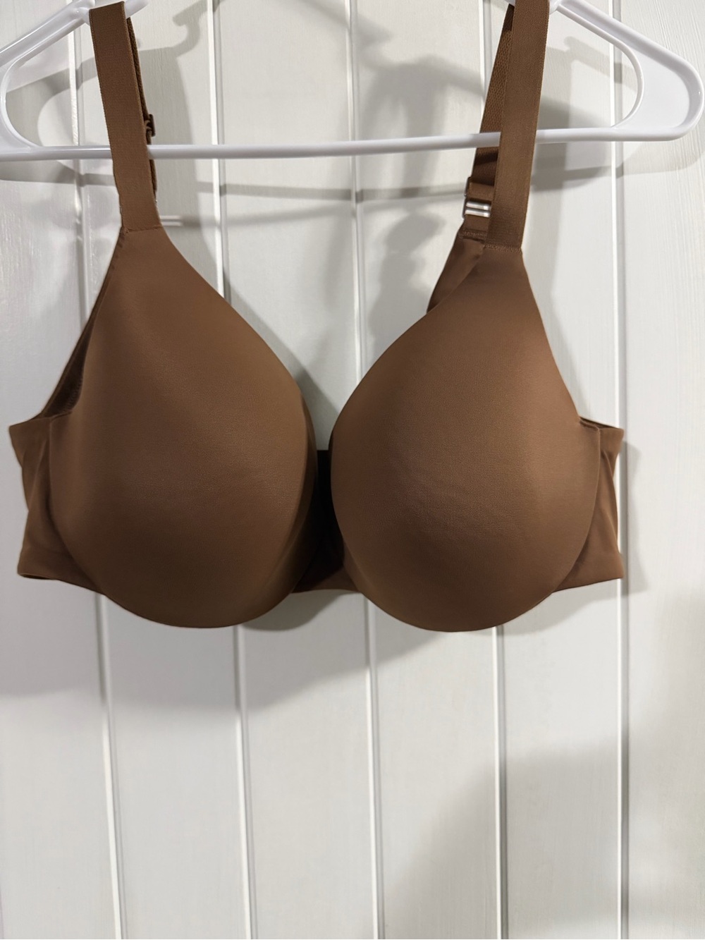 SKIMS Smoothing Intimates full coverage lightly lined 36C cocoa
